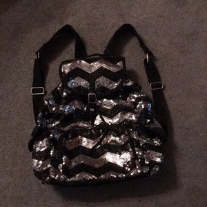 Sequin backpack